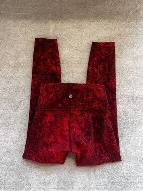 Lululemon Align Pant 28” Lunar New Year Oasis Love Red Multi Size 4